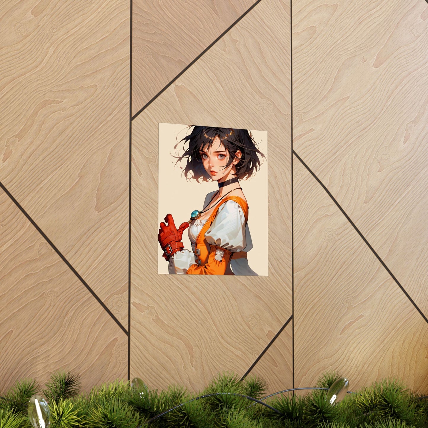 Princess Garnet 002 Vertical Posters