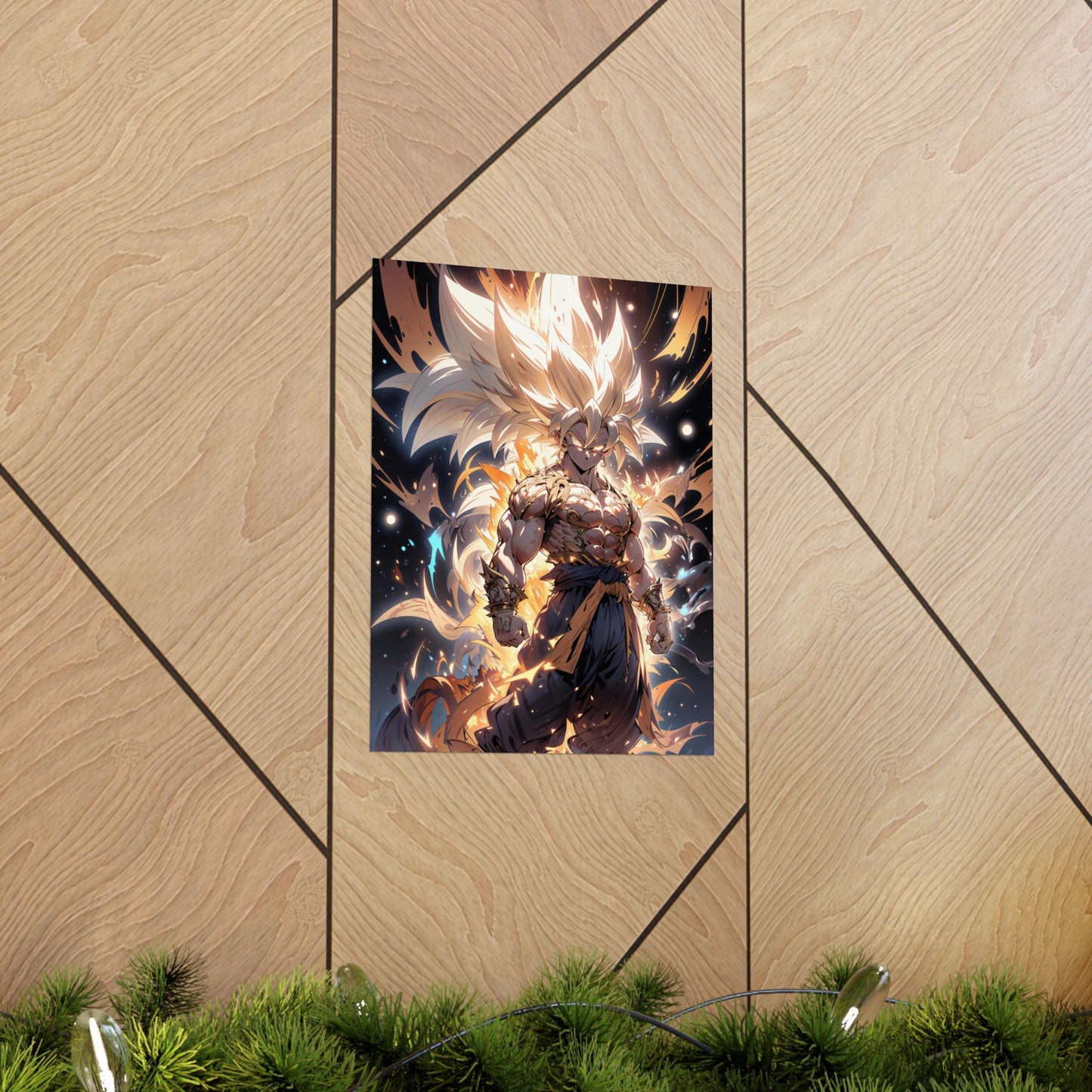 Goku 001 Matte Vertical Posters