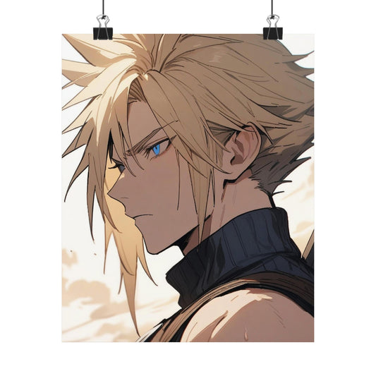 Cloud Strife 001 Vertical Posters