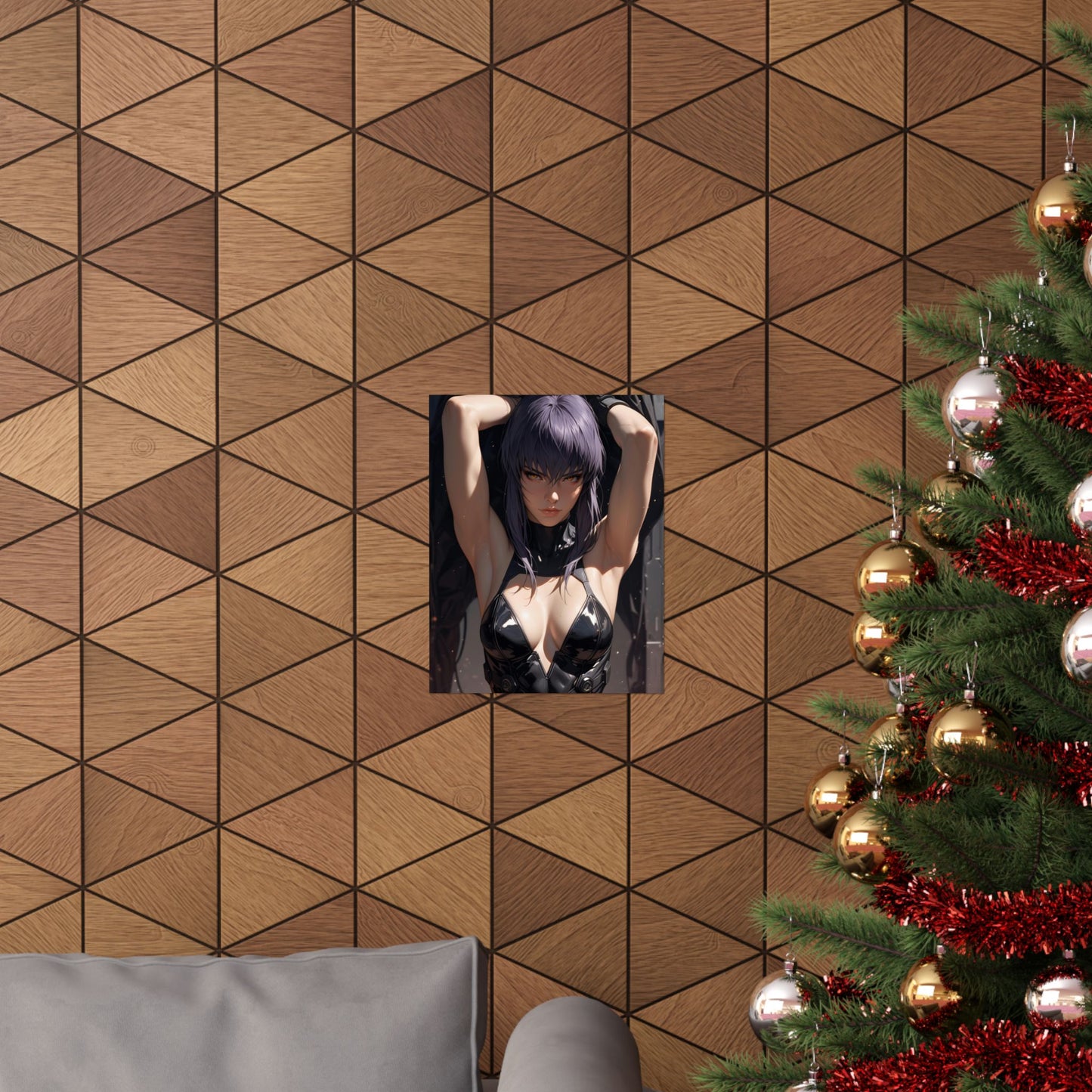 Motoko Kusanagi 003 Vertical Posters