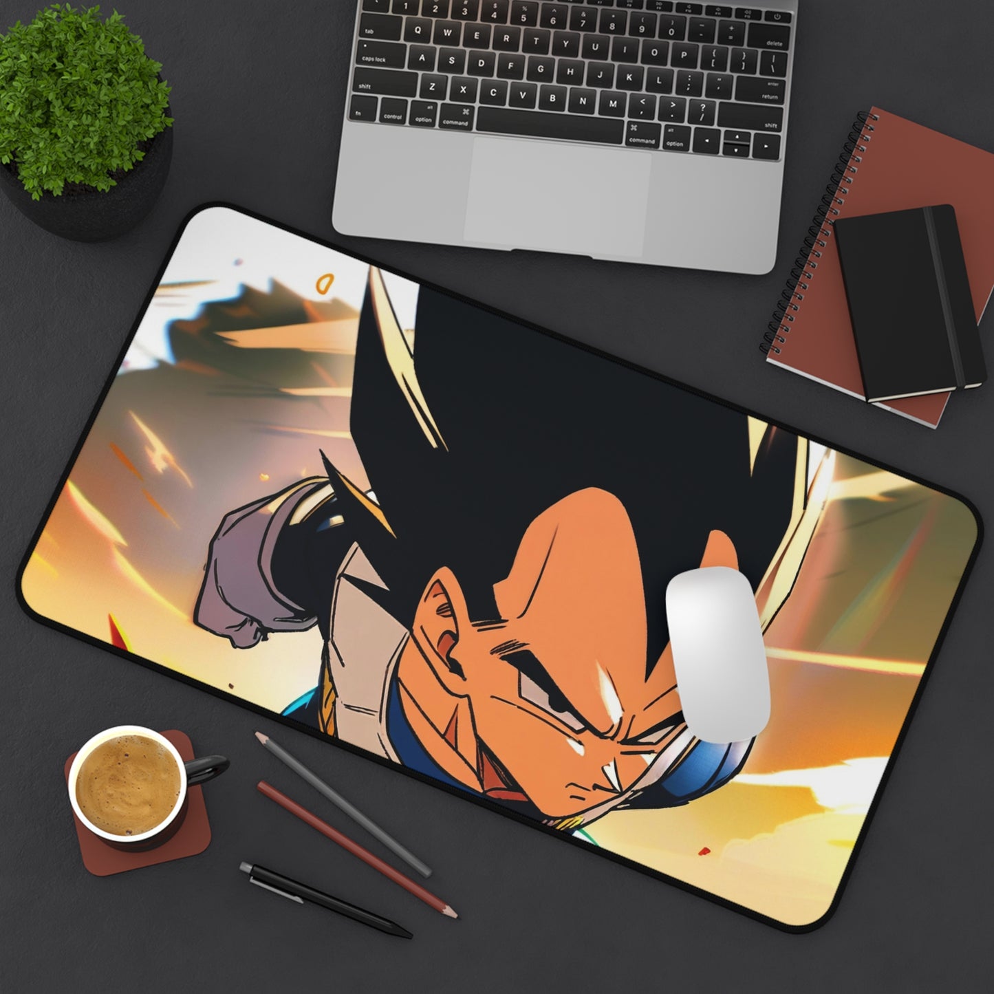 Vegeta 001 Desk Mat