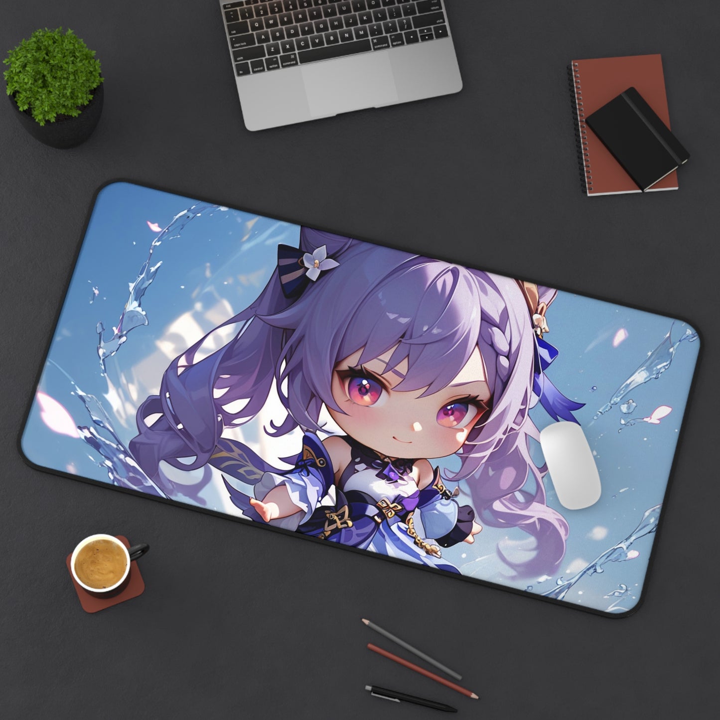 Chibi Keqing Desk Mat