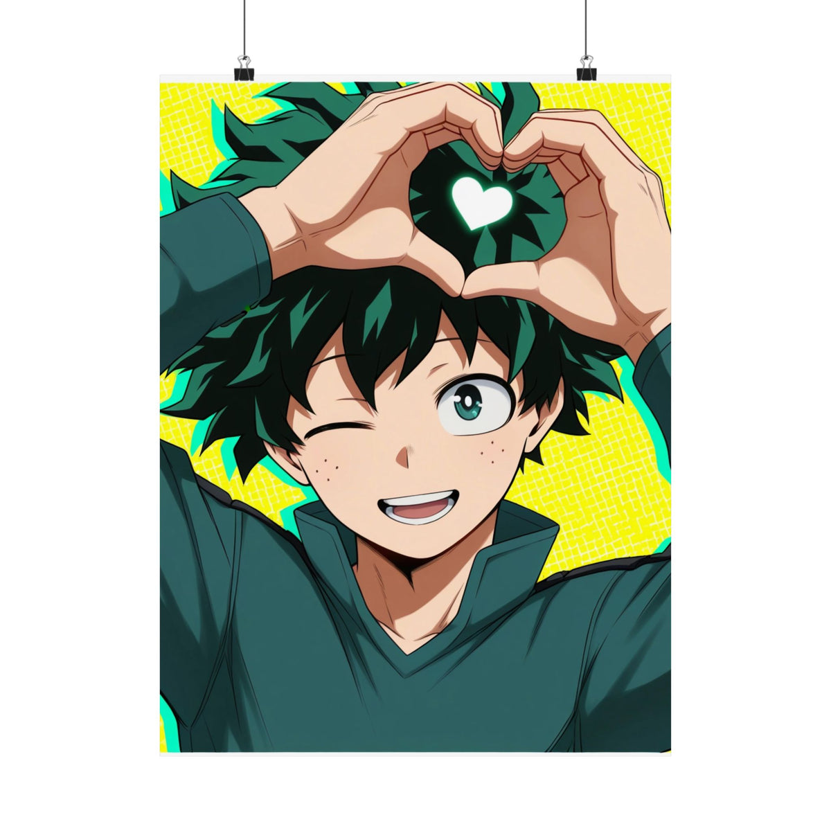 Izuku Midoriya 004 Vertical Posters