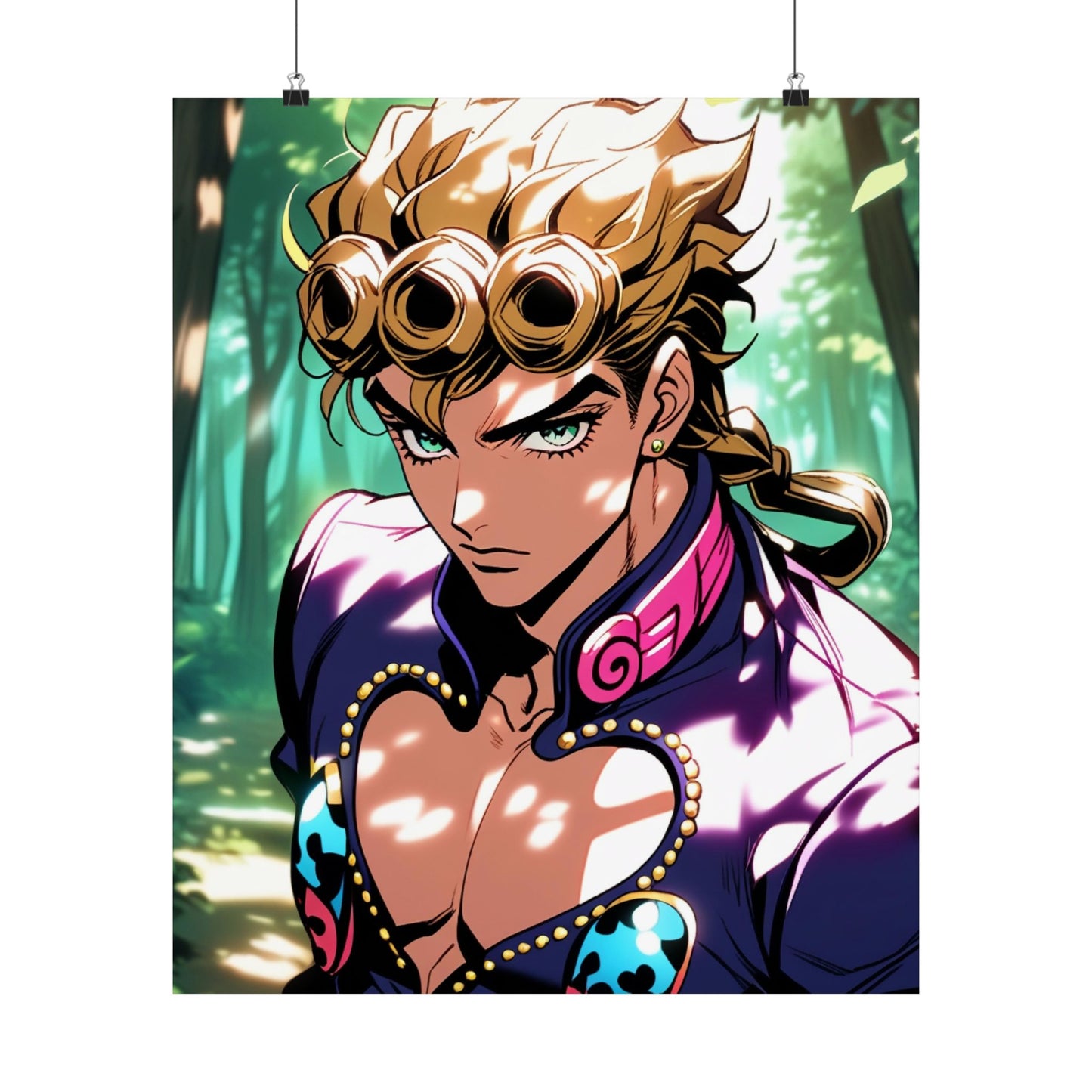 Giorno Giovanna 002 Vertical Posters