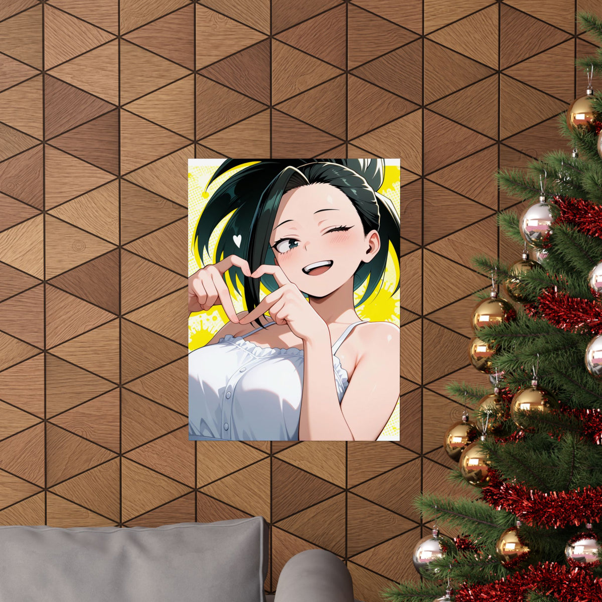 Yaoyorozu Momo 004 Vertical Posters
