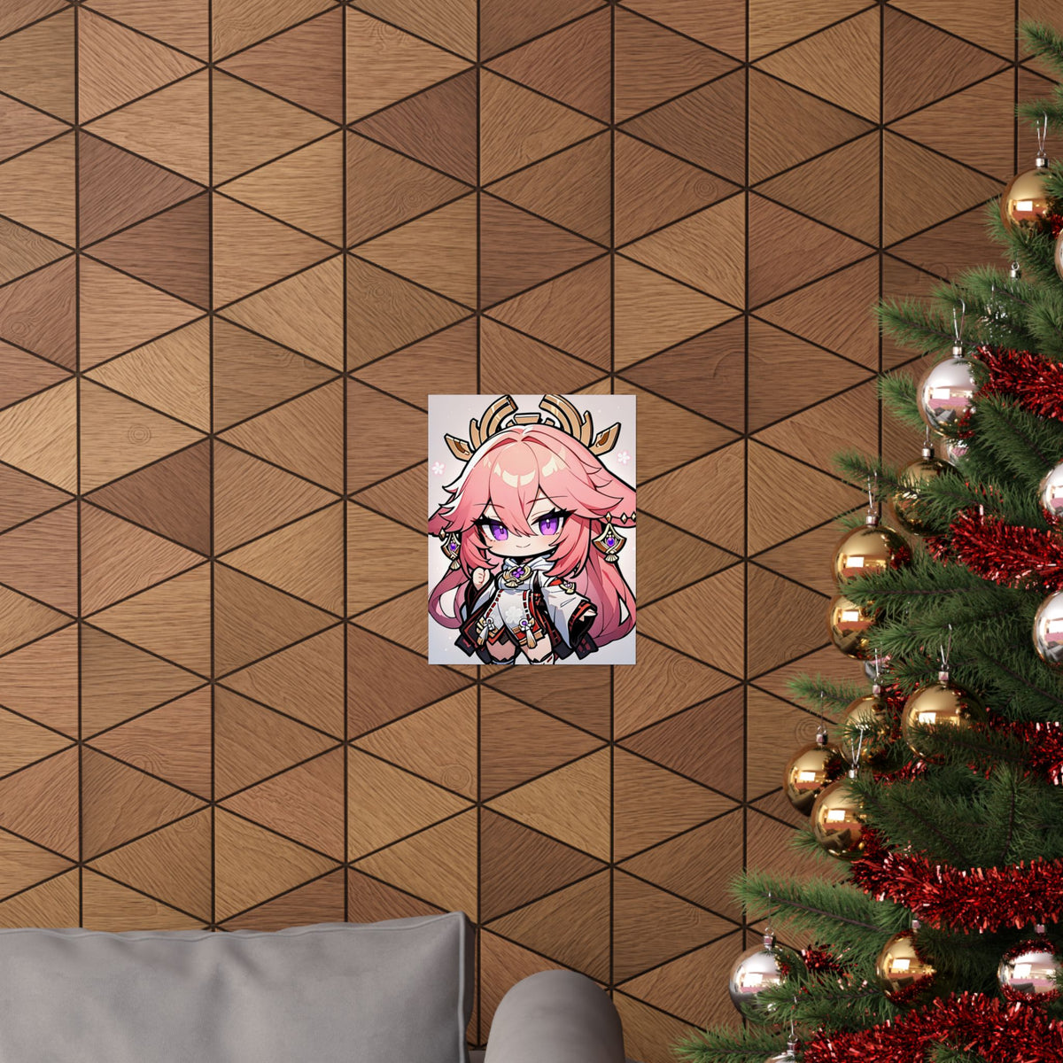 Yae Miko 005 Vertical Posters