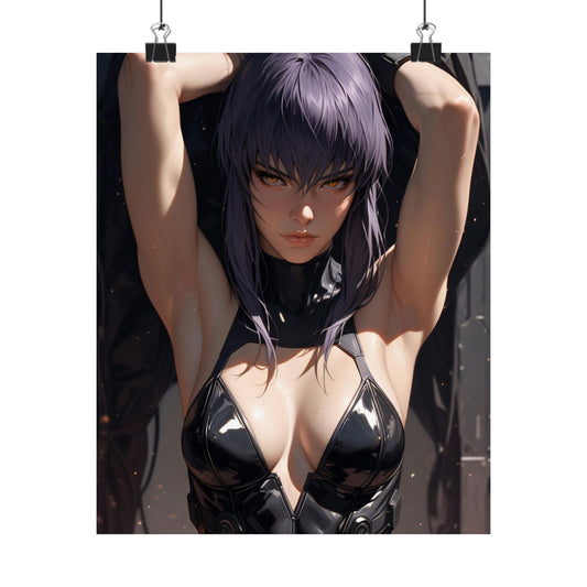 Motoko Kusanagi 003 Vertical Posters
