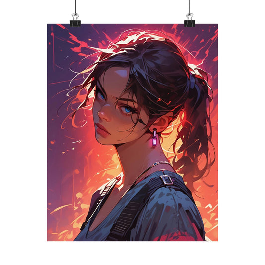 Claire Redfield 002 Vertical Posters
