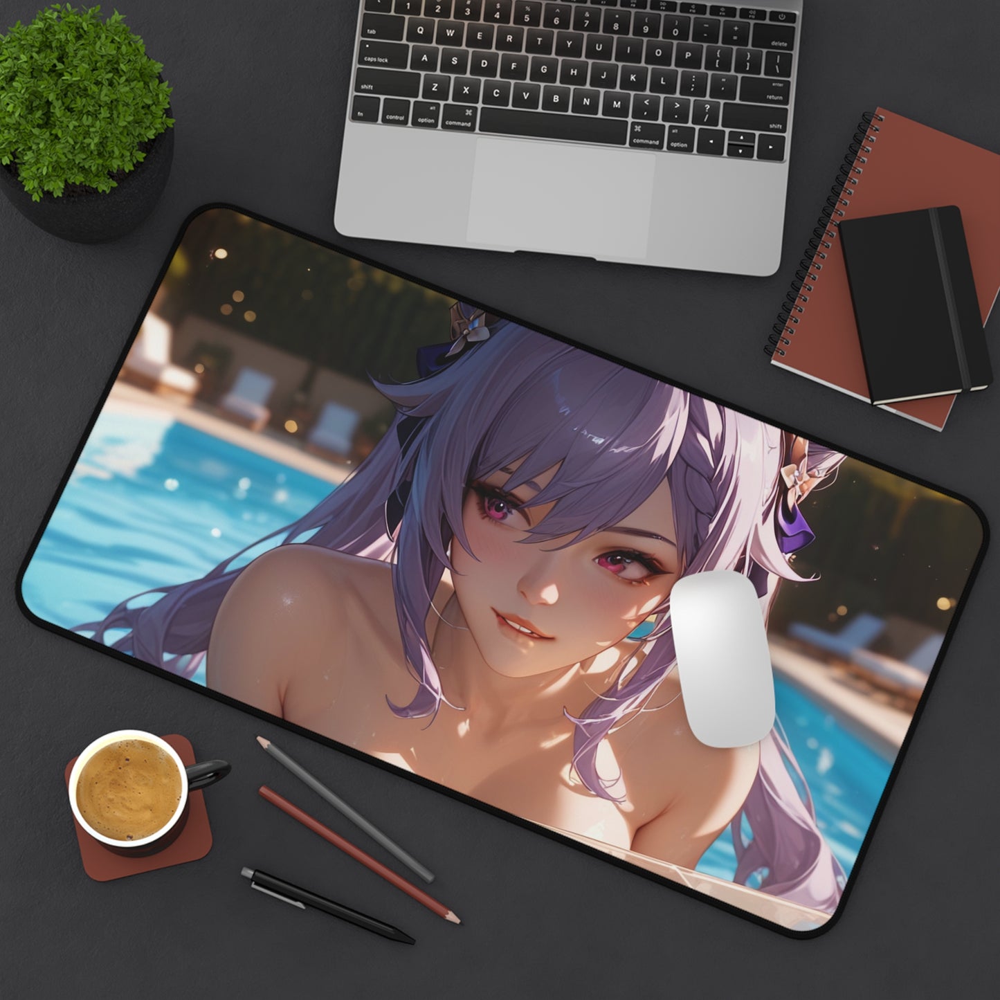 Keqing 001 Desk Mat