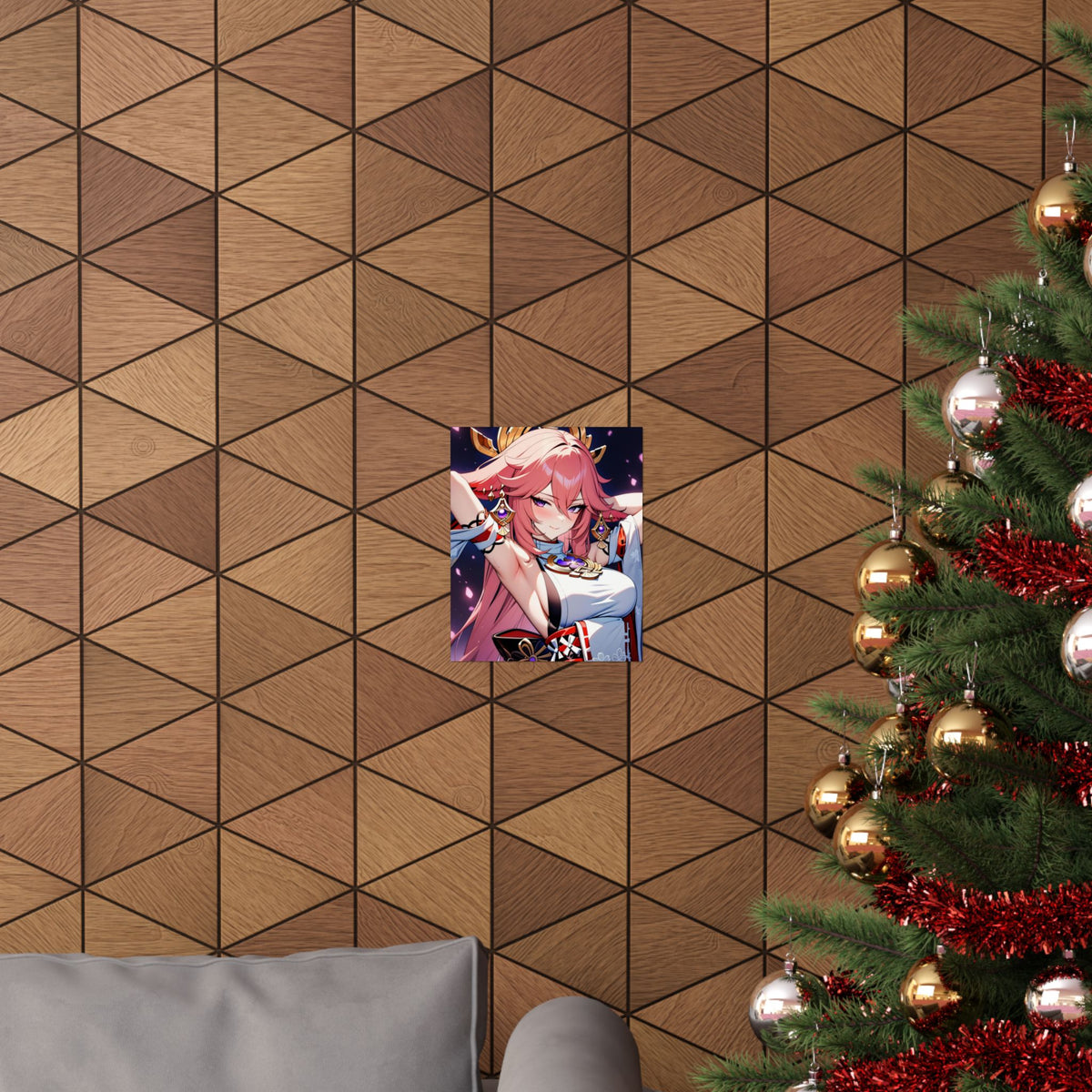 Yae Miko 004 Vertical Posters