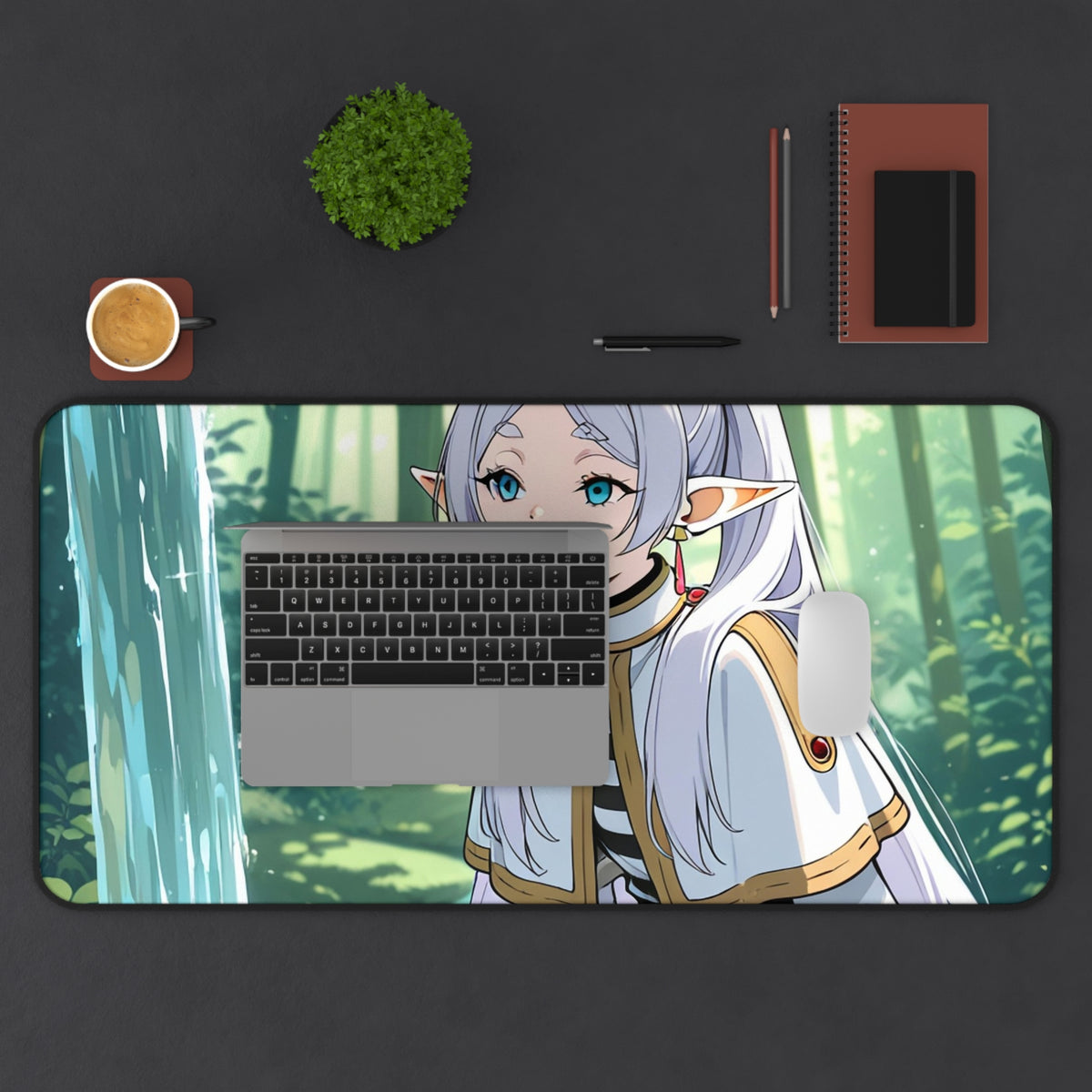 Frieren 004 Desk Mat