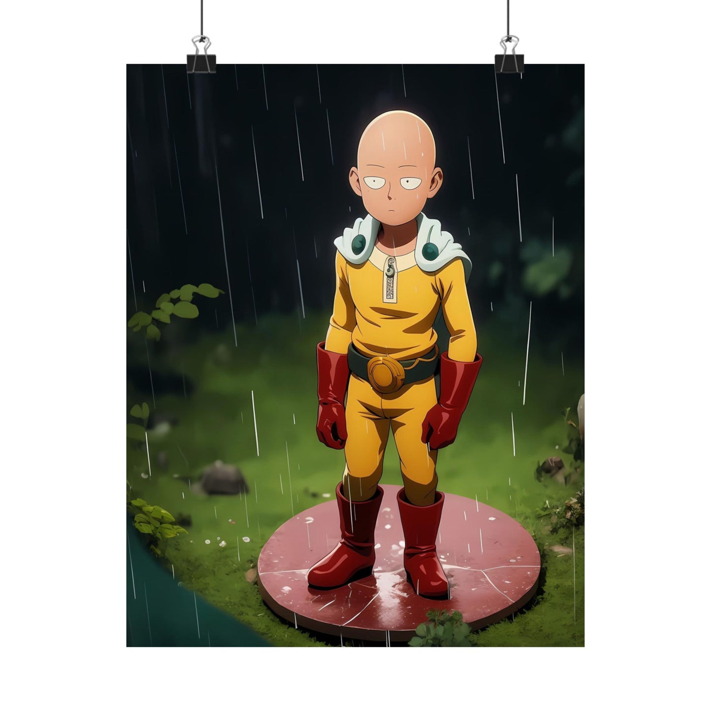 Saitama 002 Matte Vertical Posters