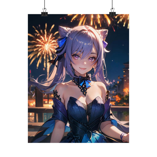 Keqing 003 Vertical Posters
