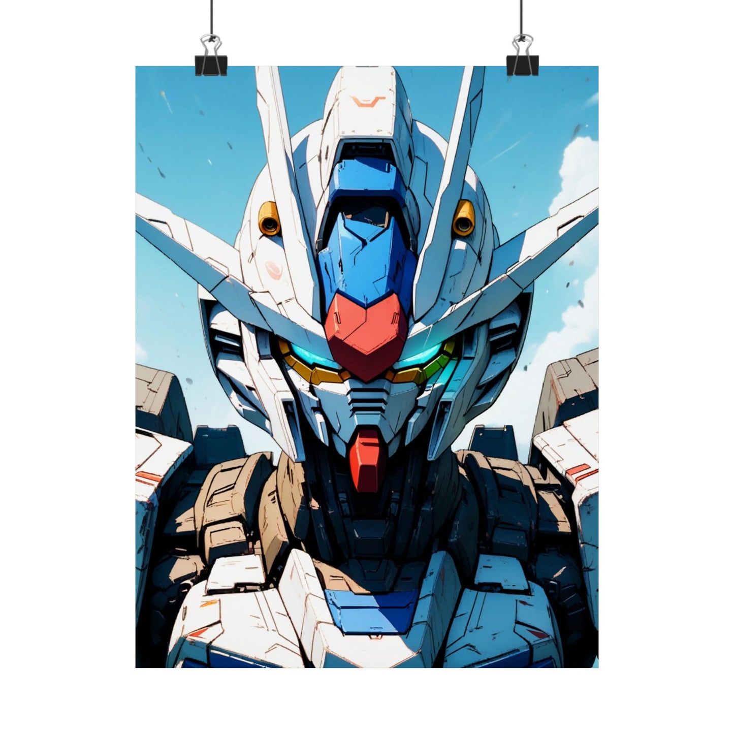 Gundam 002 Vertical Posters