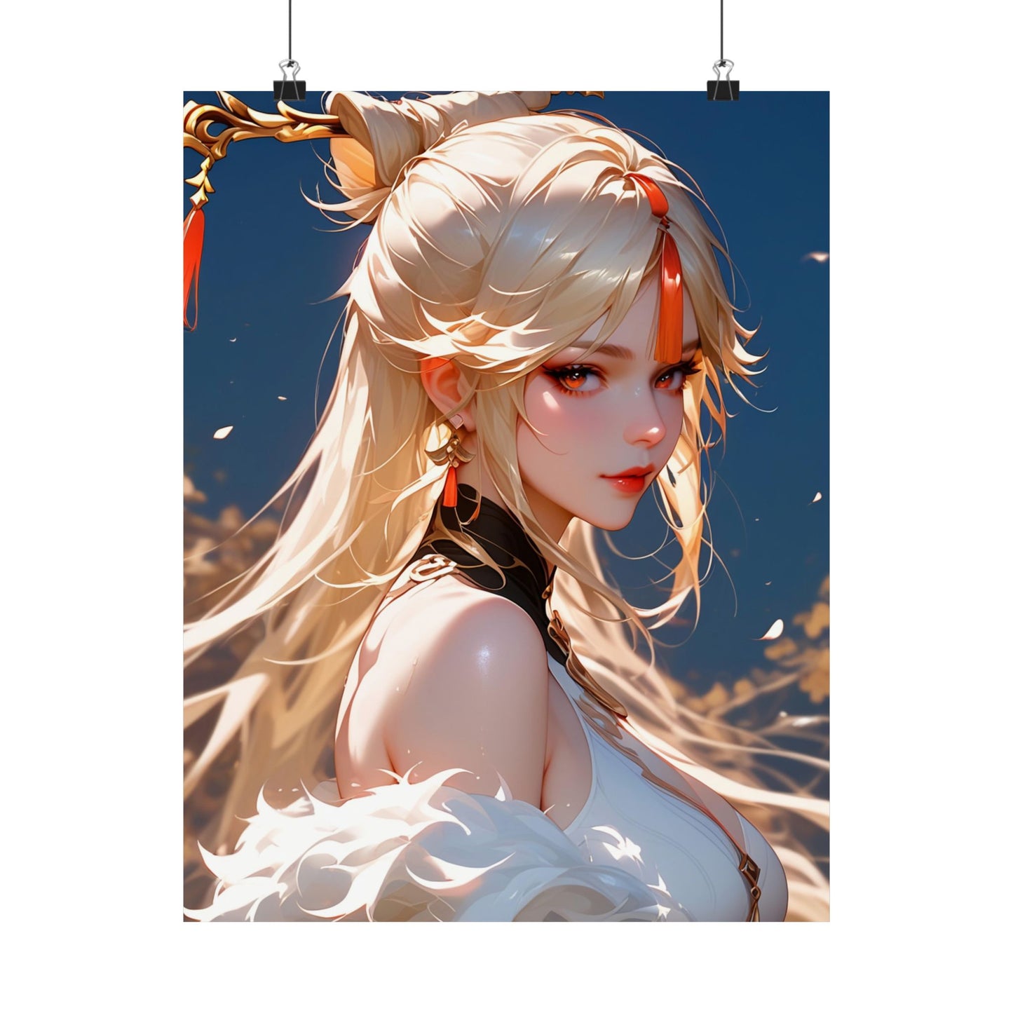 Ningguang 003 Vertical Posters