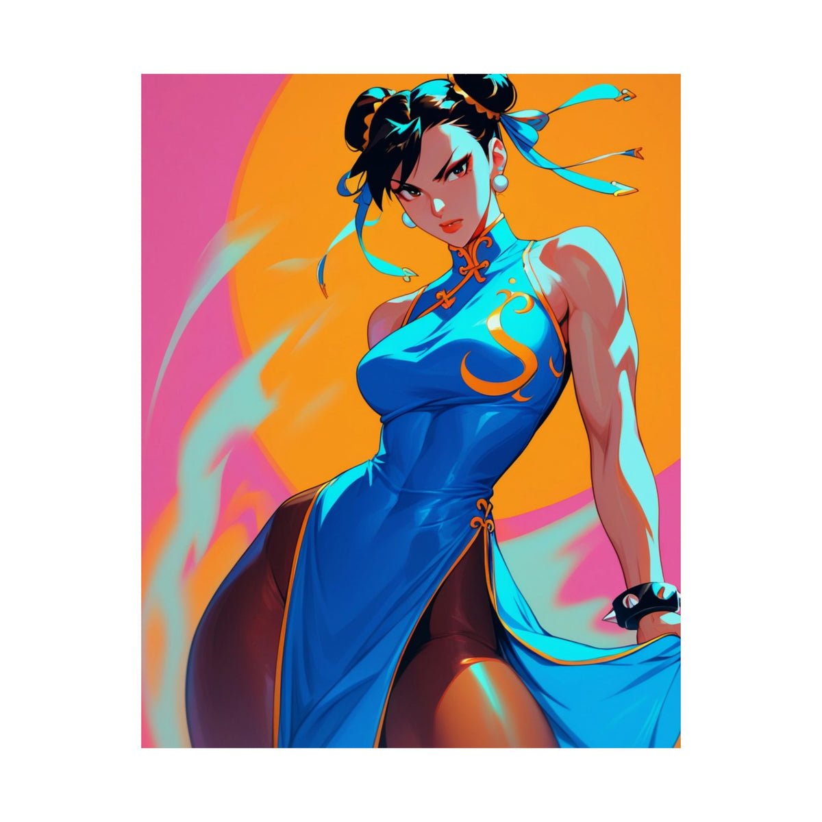 Chun Li 013 Vertical Posters