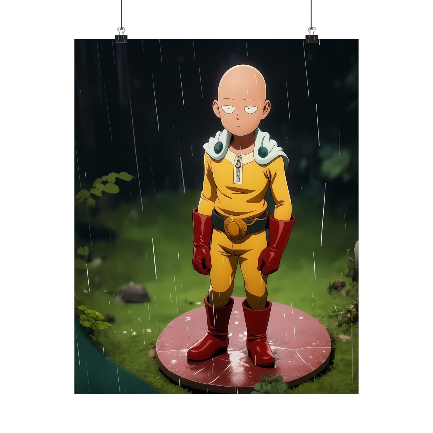 Saitama 002 Matte Vertical Posters