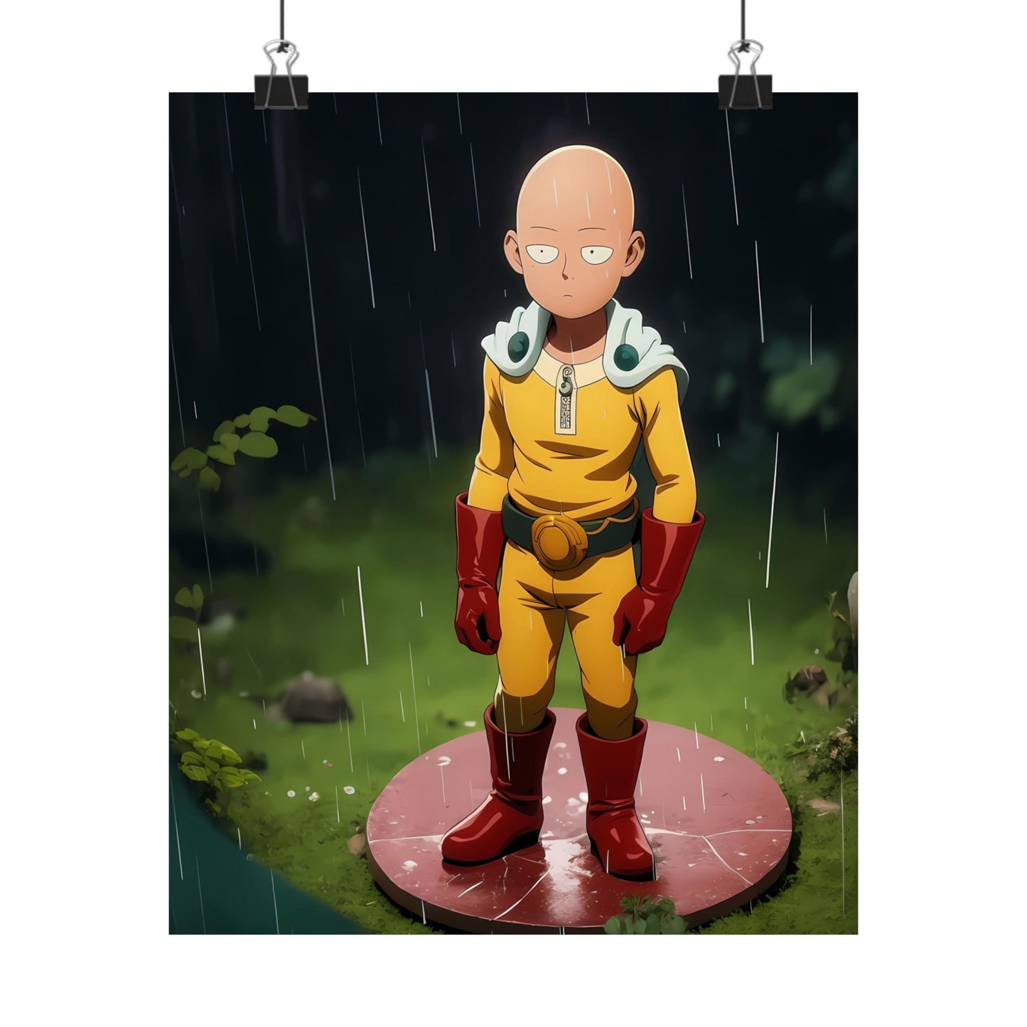 Saitama 002 Matte Vertical Posters