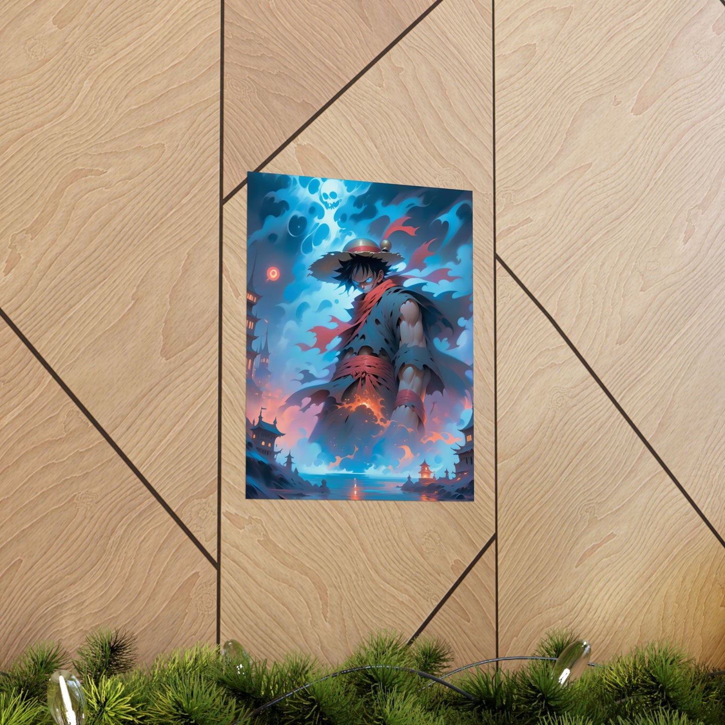 Monkey D. Luffy 002 Matte Vertical Posters