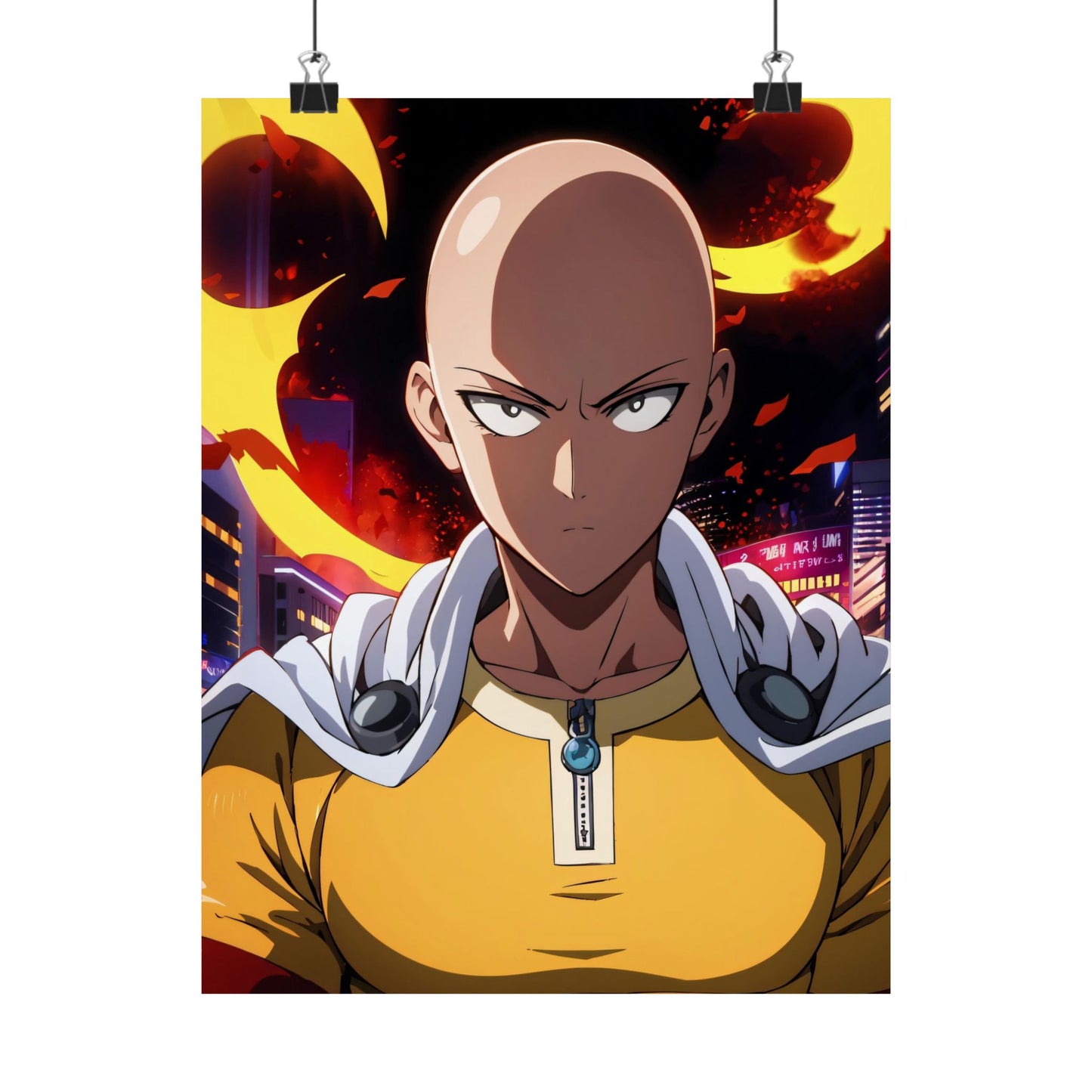 Saitama 005 Matte Vertical Posters