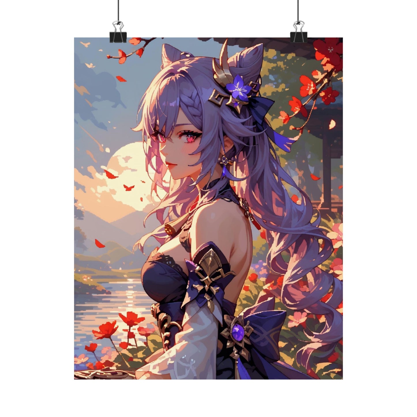 Keqing 008 Vertical Posters