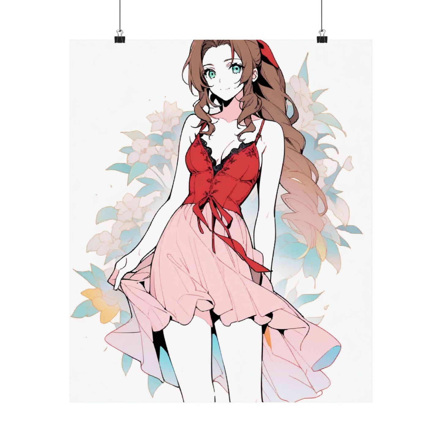 Aerith 002 Vertical Posters