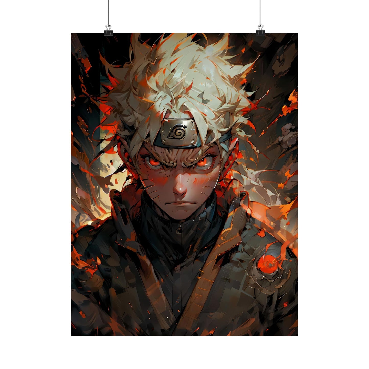 Naruto 001 Matte Vertical Posters