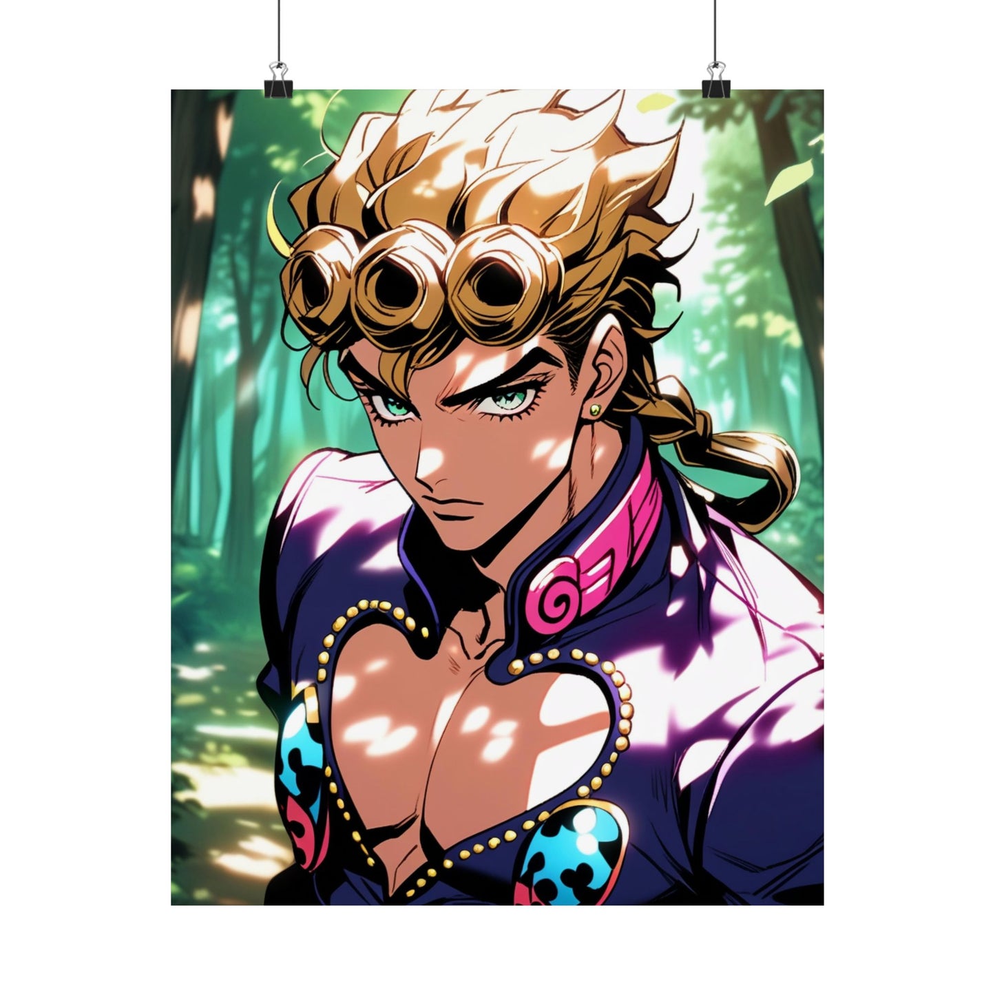 Giorno Giovanna 002 Vertical Posters