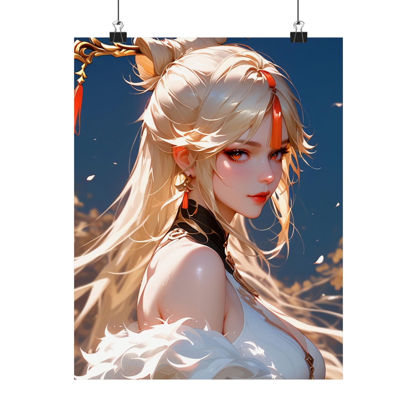 Ningguang 003 Vertical Posters