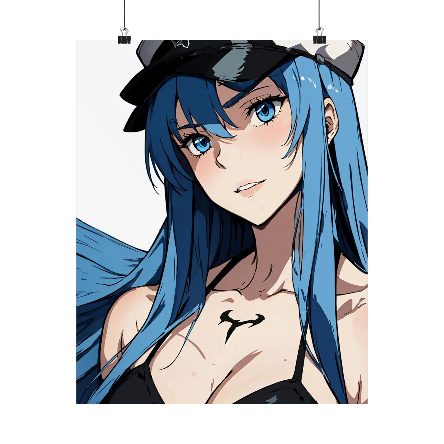 Esdeath 001 Matte Vertical Posters