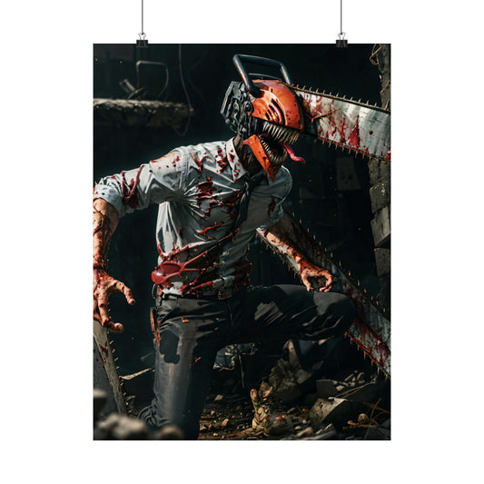 Chainsaw Man 003 Matte Vertical Posters