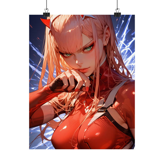 Zero Two 002 Vertical Posters