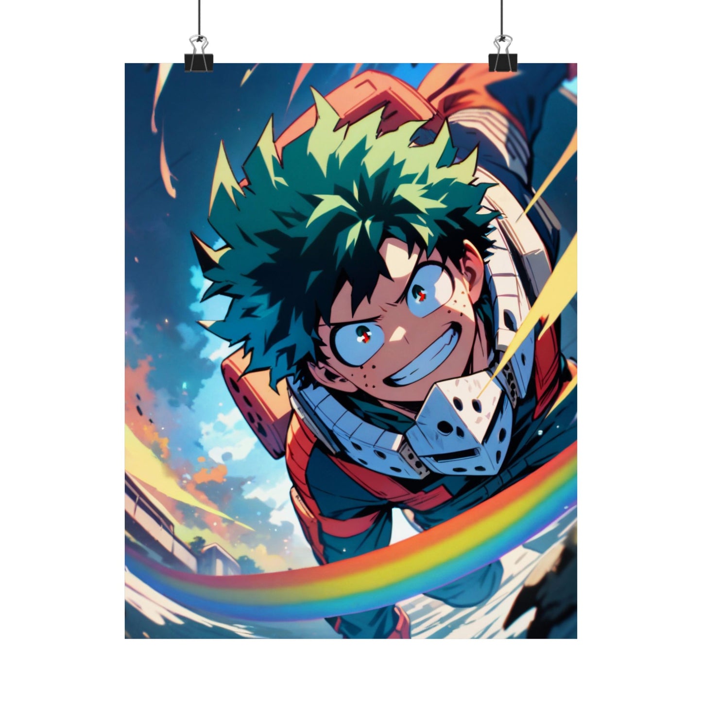 Izuku Midoriya 003 Vertical Posters