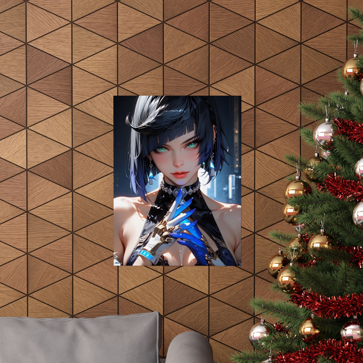 Yelan 015 Vertical Posters