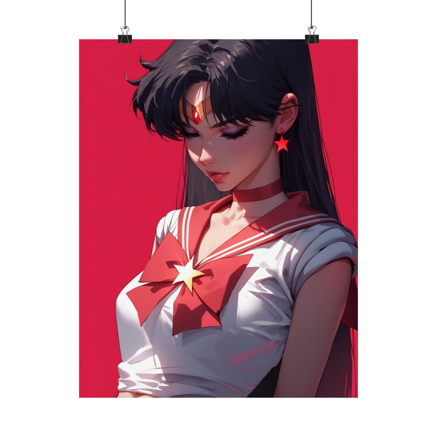 Sailor Mars 004 Vertical Posters