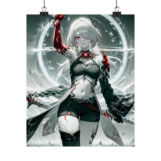 Acheron White 002 Vertical Posters