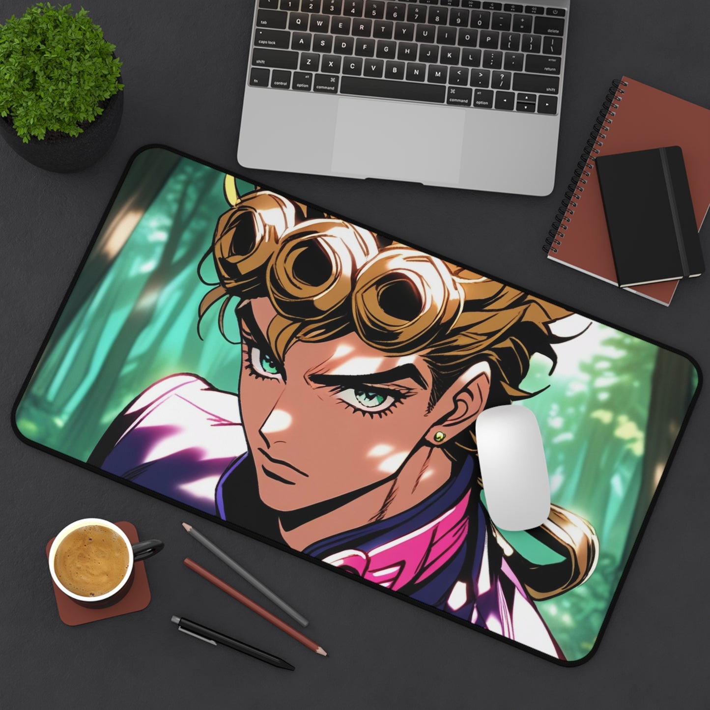 Giorno Giovanna 002 Desk Mat