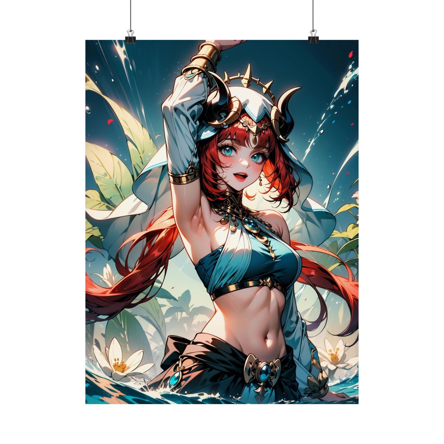 Nilou 003 Vertical Posters