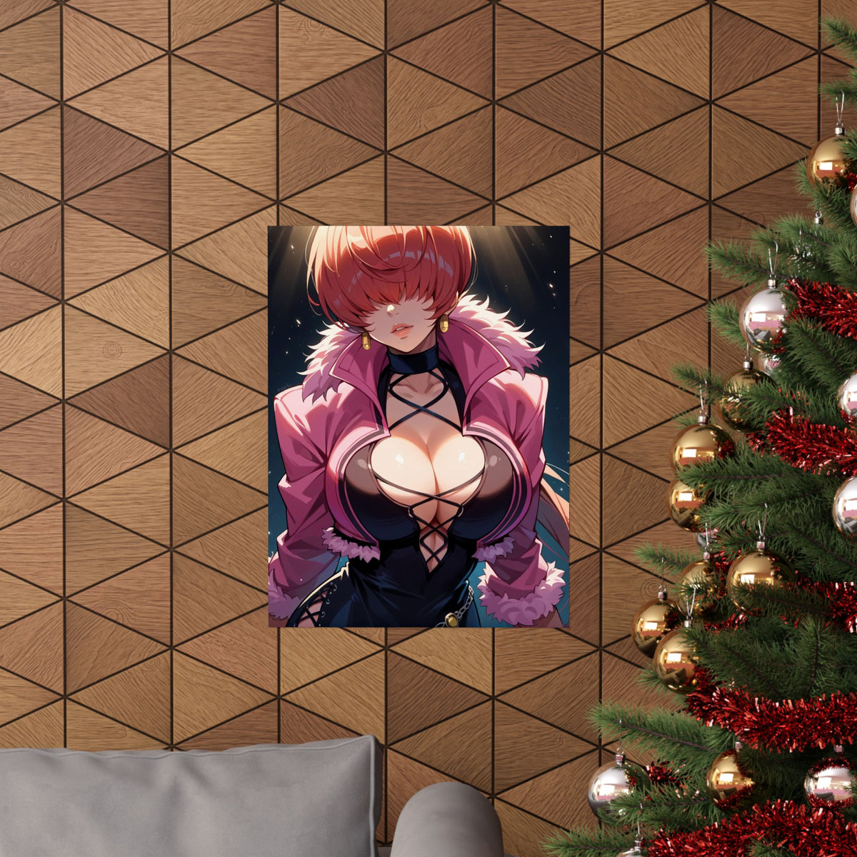 Shermie 005 Vertical Posters