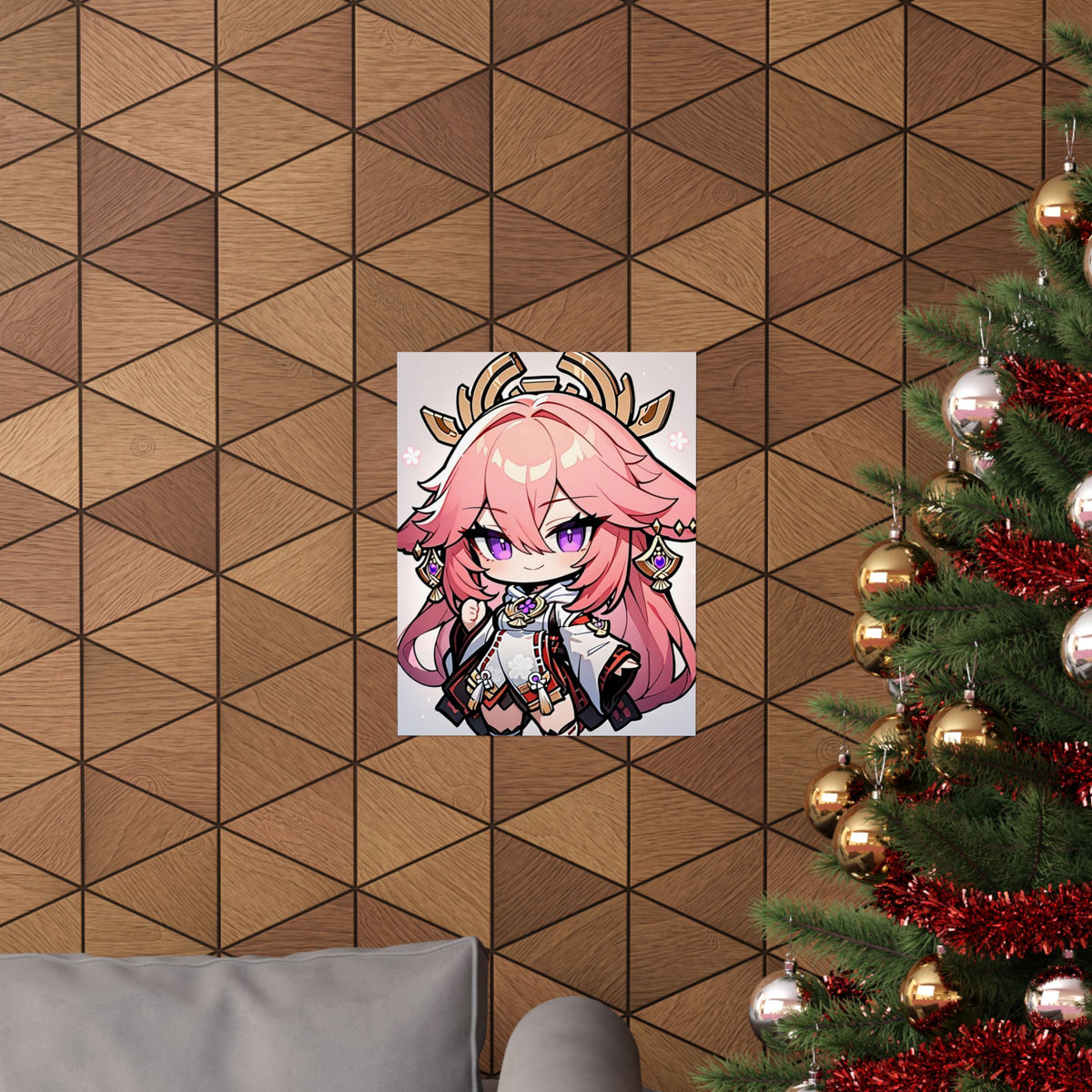 Yae Miko 005 Vertical Posters