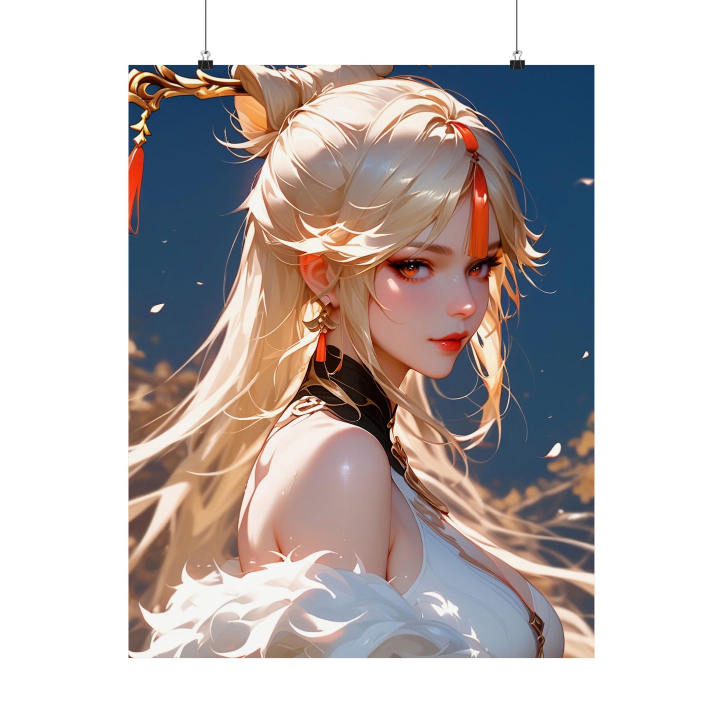 Ningguang 003 Vertical Posters