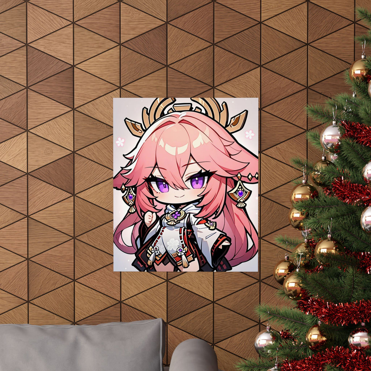Yae Miko 005 Vertical Posters