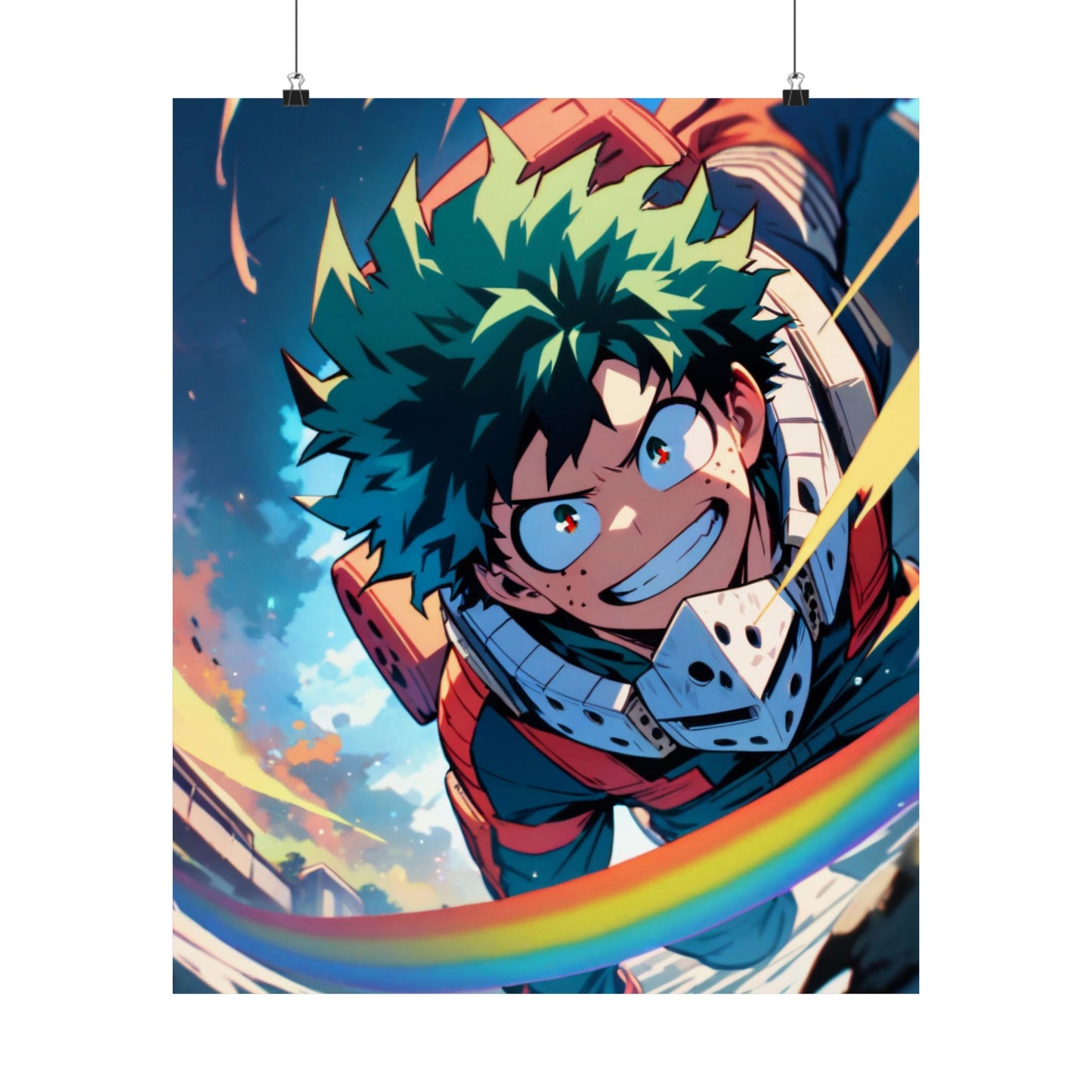 Izuku Midoriya 003 Vertical Posters