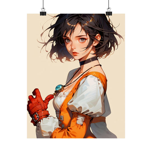 Princess Garnet 002 Vertical Posters