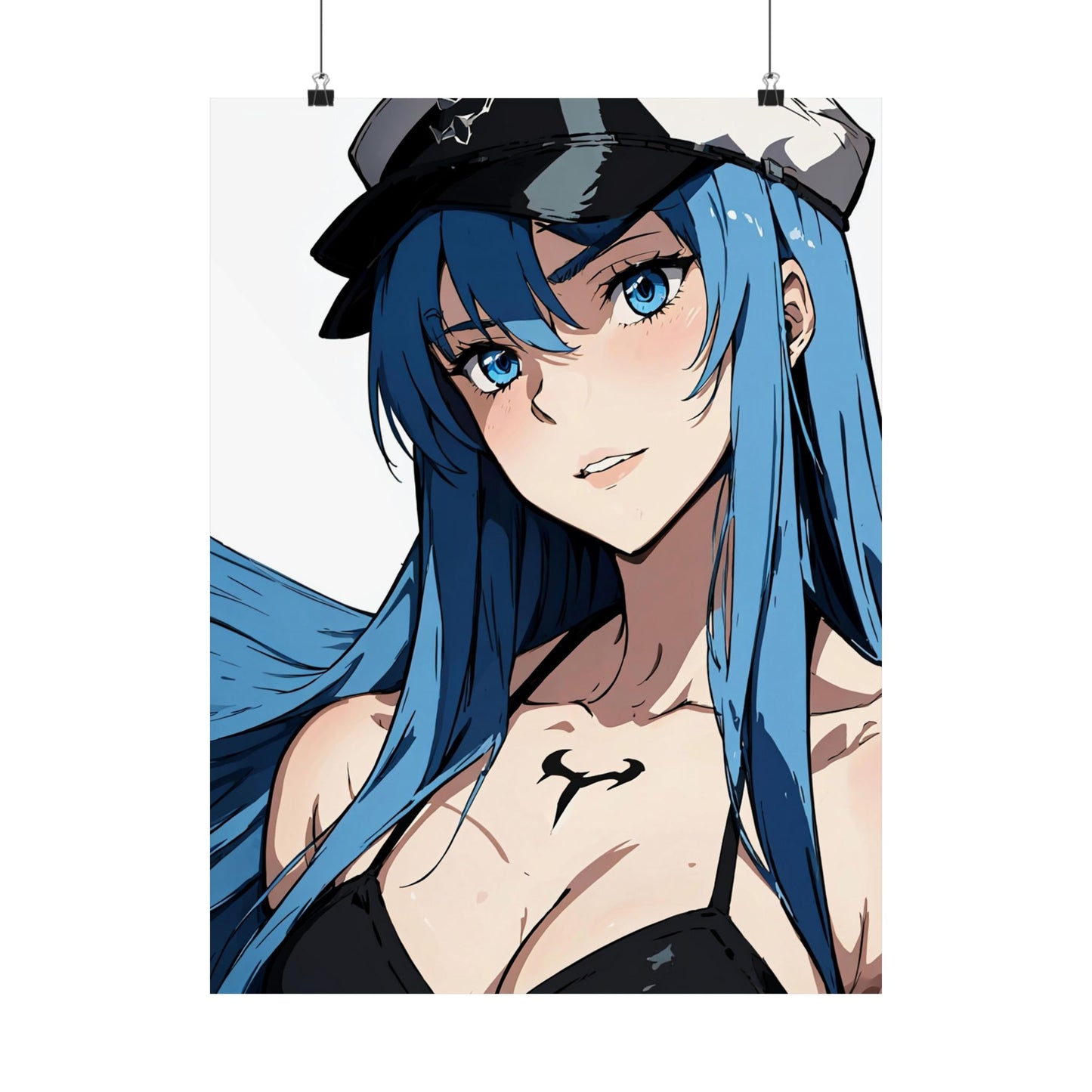 Esdeath 001 Matte Vertical Posters