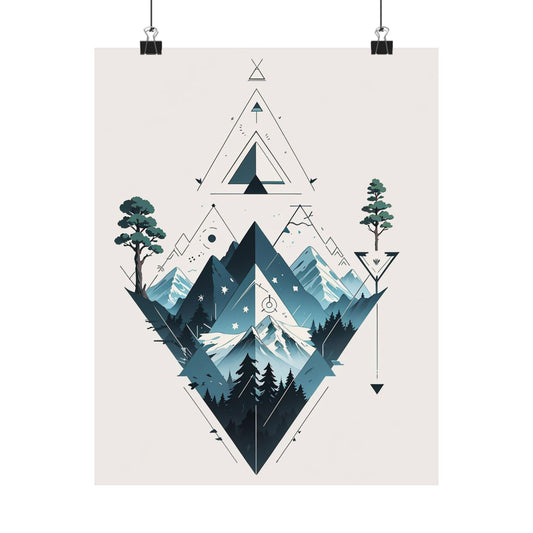Mystic Peaks Vertical Posters