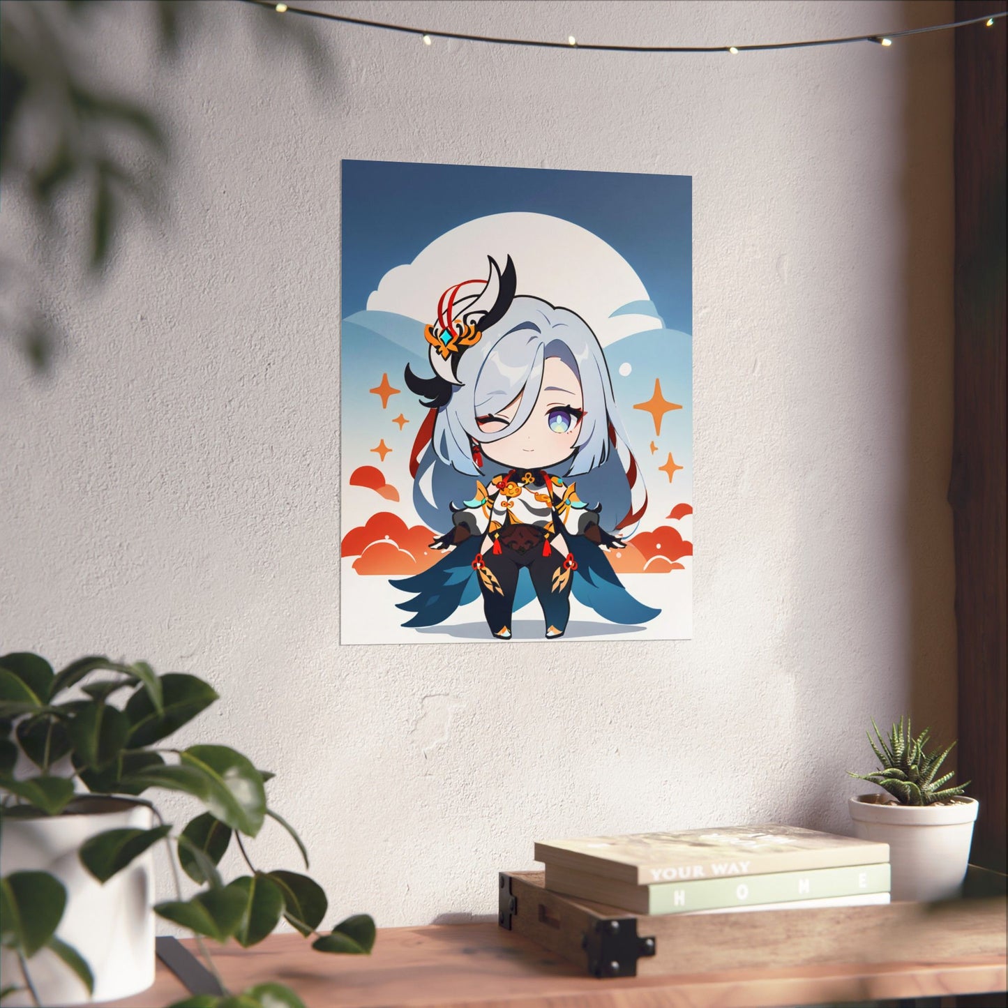 Shenhe 004 Vertical Posters