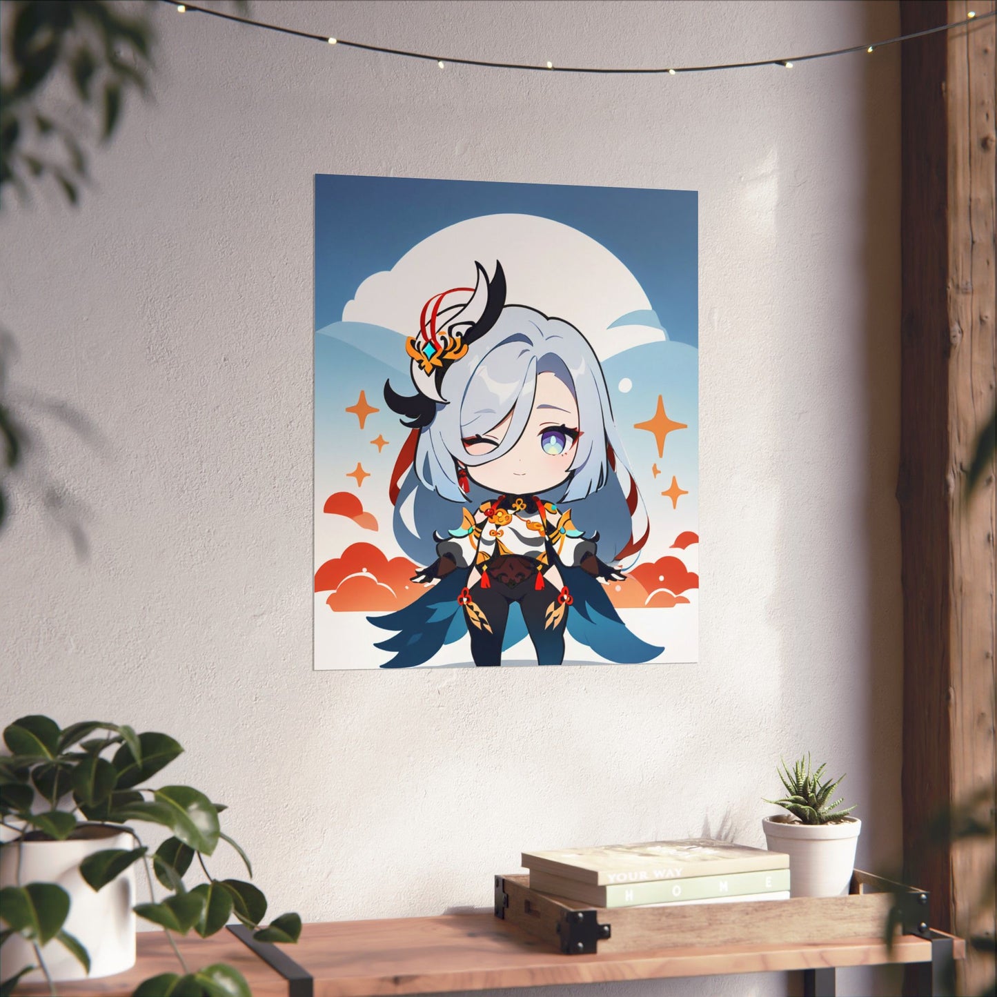 Shenhe 004 Vertical Posters