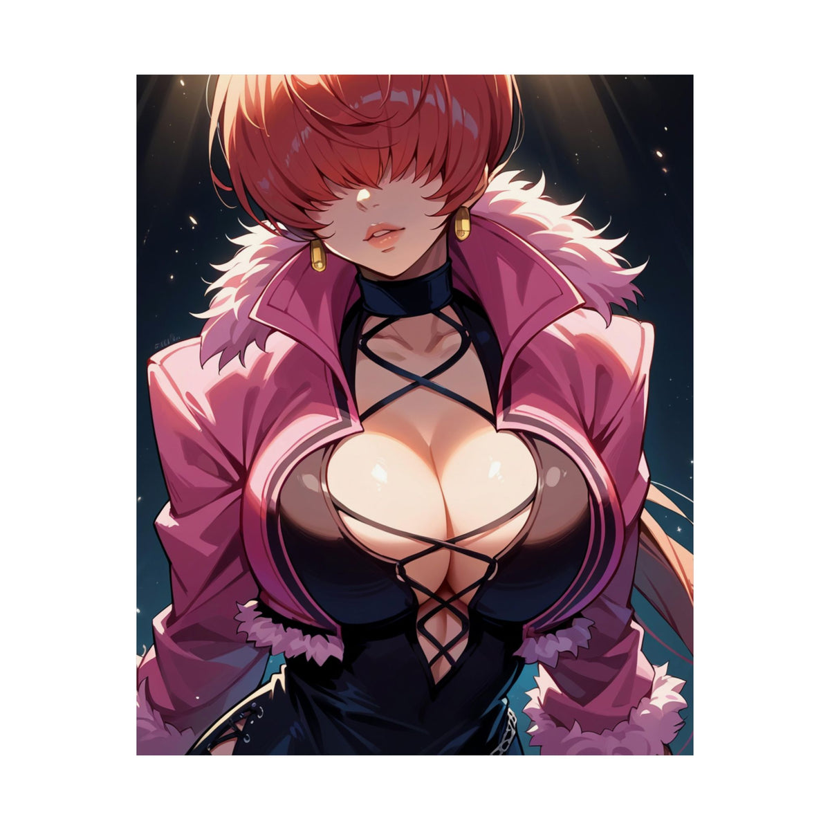 Shermie 005 Vertical Posters