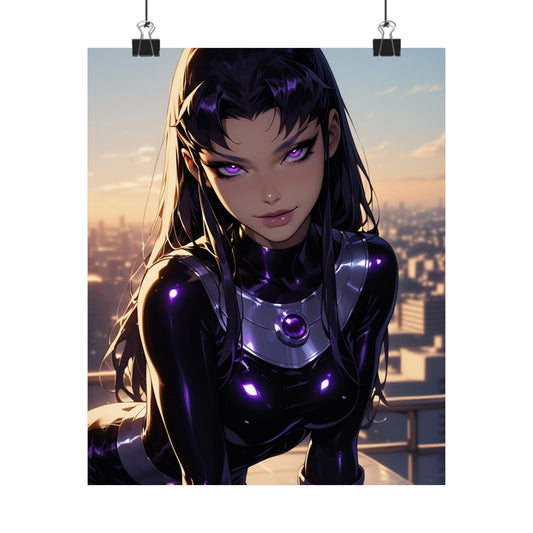 Blackfire 001 Vertical Posters